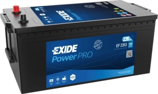 EXIDE Professional Power HDX 12V 235Ah 1300A, EF2353 autobaterie