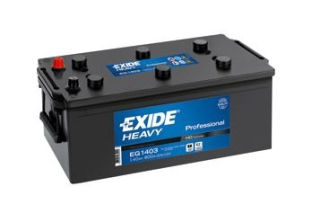 EXIDE Professional HD 12V 140Ah 800A EG1403 autobaterie