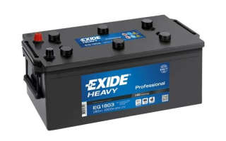 EXIDE Professional HD 12V 180Ah 1000A EG1803 autobaterie