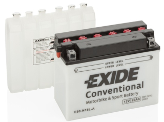 EXIDE Y50-N18L-A 12V 20Ah 260A motobaterie