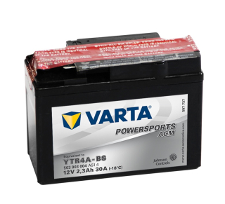 Varta YTR4A-BS, 502903, 12V 2,3Ah 30A motobaterie