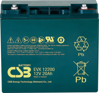 CSB EVX12200 (12V/20Ah) záložní akumulátor