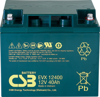 CSB EVX12400 I (12V/40Ah) záložní akumulátor