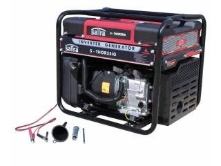 SATRA S-THOR35IG Benzínová invertorová elektrocentrála 3500 W, 2 zásuvky 230 V a nabíječka baterií