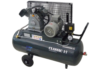 PRESS HAMMER CLASSIC 17/100 dvoupístový olejový kompresor 2,2kW, 400V, 100l