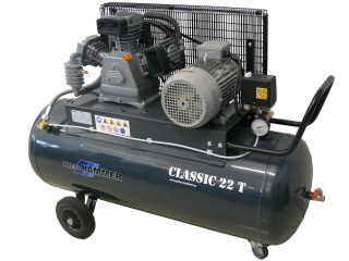 PRESS HAMMER CLASSIC 22T/150 třípístový olejový kompresor 3kW, 400V, 150l, 12.5bar
