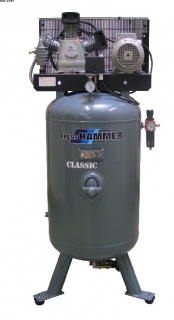 PRESS HAMMER CLASSIC 45 S/270 třípístový vertikální kompresor 5,5kW, 400V