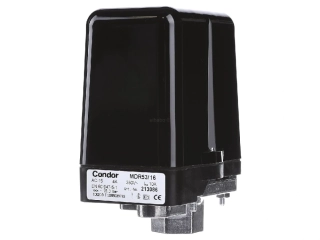 CONDOR MDR 53/16 Tlakový spínač 10A, 1/2", 16bar, 230V (bez odlehčení)