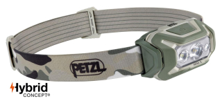 PETZL ARIA 2 RGB čelová svítilna kamufláž