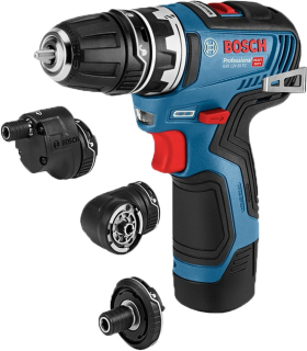 BOSCH GSR 12V-35 FC Full Set Aku vrtací šroubovák 2x 3,0Ah + L-Boxx - 06019H3000