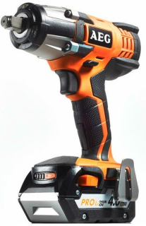 AEG BSS 18C 12Z LI-402C Aku bezuhlíkový rázový utahovák 1/2", 18V, 2x 4,0Ah