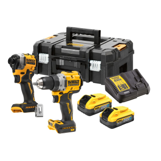 DEWALT DCK2051H2T AKU POWERSTACK kombo sada aku nářadí DCD800 + DCF850, 18V + 2x5,0Ah