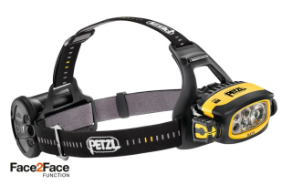 PETZL DUO S vysoce výkonná nabíjecí čelová svítilna