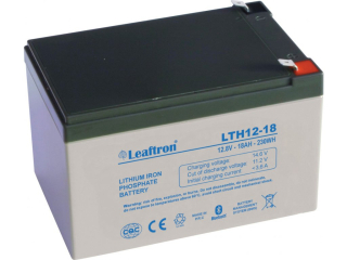 Leaftron LTH12-18 Lithium (12V/18Ah) záložní, bezúdržbový, lithiový, akumulátor