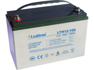 Leaftron LTH12-90 Lithium (12V/90Ah) záložní, bezúdržbový, lithiový, akumulátor