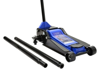 GEKO PREMIUM G02196 Pojízdný hydraulický zvedák 4t, nízkoprofilový, 95 - 550 mm, dvojitá pumpa