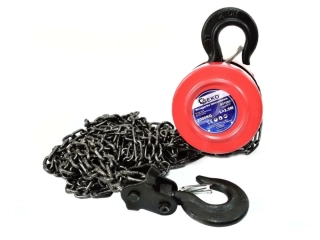 GEKO G01091 Řetězový kladkostroj 2Tx2,5m ("kočka")