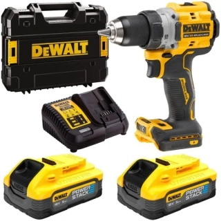 DEWALT DCD800H2T Aku vrtačka 18V; 2x 5,0 Ah Li-Ion; Powerstack