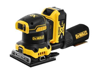 DEWALT DCW200NT Aku vibrační bruska s regulací 18V; 115x108 mm (bez aku)