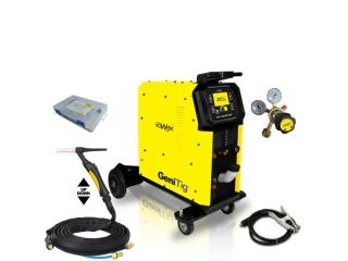 KOWAX GeniTig 320 AC/DC SET 7 (TIG/MMA) svařovací invertor + hořák TIG + VENTIL + HOŘÁK