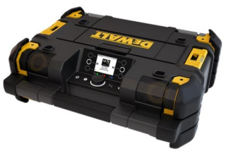 DEWALT DWST1-81078 Aku rádio 10,8/14,4/18/54/230 V; bez aku; DAB+; Bluetooth; USB; Tstak