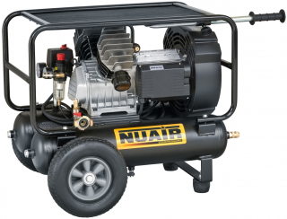 NUAIR GVM/11+11 profesionální dvouválcový stavební olejový kompresor 2,2kW