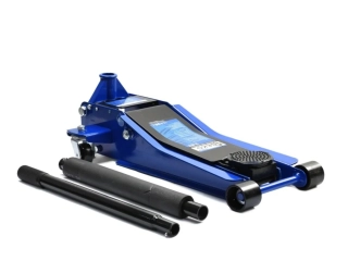 GEKO G02197 Hydraulický zvedák pojízdný 3,5 t, extra nízkoprofilový 75-505 mm, dvojitá pumpa
