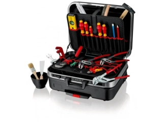 KNIPEX 00 21 06 HK S Kufr s nářadím BIG Basic Move pro instalatéry, sada 31 dílů