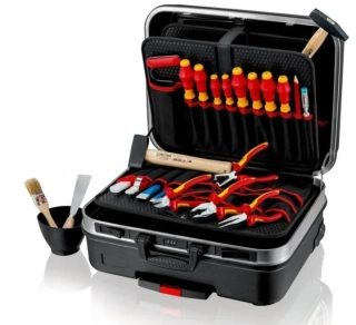 KNIPEX 00 21 06 HL S Kufr s nářadím VDE BIG Basic Move pro elektrikáře, sada 24 dílů