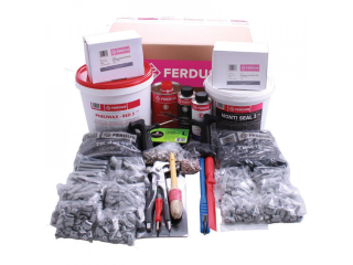 FERDUS 10.500 Sada pro pneuservis START - závaží, ventily a montážní chemie 1117 dílů