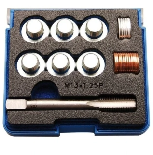 BGS 168 Sada na opravu závitů olejových van M13x1,25 mm, 25 dílů