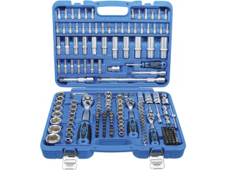 BGS 2245 Gola sada 1/4", 3/8", 1/2", šestihranné hlavice Pro Torque, 192 ks