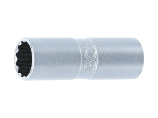 BGS 2385 Hlavice na zapalovací svíčky 1/2" 16 mm, 12-hranná, s vnitřní gumou