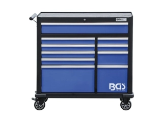 BGS 4206 Dílenský vozík XXL nevybavený, 10 zásuvek, centrální zamykání