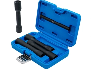 BGS 5262 Hlavice na poškozené šrouby 1/2" 17-22 mm, extra dlouhé 150 mm, sada 4 ks