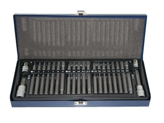 ASTA A-44PBS Bity Imbus, TORX s otvorem a XZN, s adaptéry, sada 44 ks