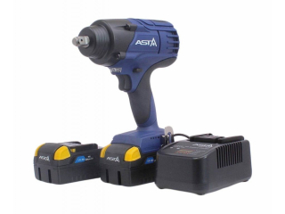 ASTA A-BA1250 Aku rázový utahovák 1/2", extra výkonný 1250 Nm, 18V, 2x 5.0Ah Li-Ion