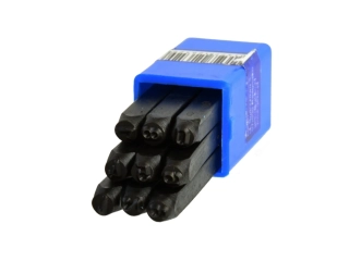 GEKO G01806 Razicí matrice čísel - raznice, velikost 4, sada 9 kusů