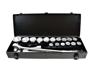 GEKO G10112 Gola sada 3/4", 6-hranné hlavice, 21 ks
