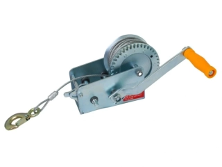 HOTECHE HT680003 Ruční naviják 900 kg, lano 10 m s hákem