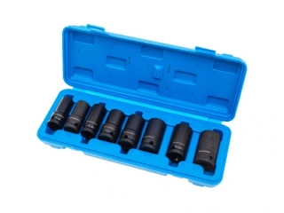 QUATROS QS50477 Přípravky na povolení poškozených pojistných šroubů 1/2", sada 8 kusů