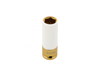 QUATROS QS90819 Nástrčná hlavice pro rázové utahováky, 1/2", 19 mm, s krytkou na ALU