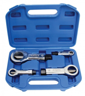 SATRA S-1024 Střihače poškozených, přirezlých matic, 9-36 mm, sada 4 ks