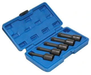 SATRA S-1036A Vytahováky na zalomené šrouby a štefty 1/2", 8-17 mm, sada 5 ks