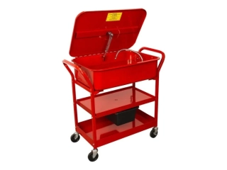 Torin BIG RED Pojízdný mycí stůl, objem 75 litrů, pro čištění dílů - TRG4001-20M