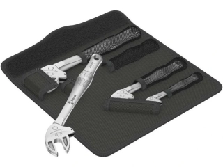 Wera 020110 Sada otevřených samonastavovacích klíčů 6004 Joker 4 Set 1, 7-19 mm, 1/4-3/4", 4ks