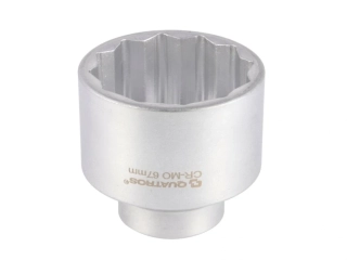 QUATROS QS54366 Nástrčná hlavice 3/4", 67 mm, 12-hran