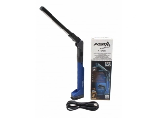 ASTA A-GAL67 Dílenská montážní svítilna, COB LED, 200 lm, skládací, nabíjecí, s magnetem