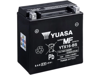 YUASA YTX16-BS 12V 14Ah motobaterie - originální