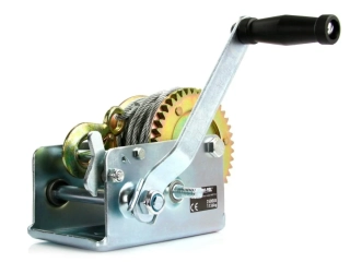 MAR-POL M80734 Ruční lanový naviják, max. zatížení 1136 kg, lano 10 m